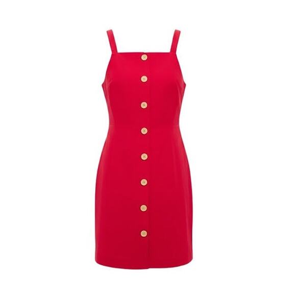 ALEX MILL Crimson Alexis Dress Size M NWT Retail $195 Tuckernuck - Picture 8 of 8